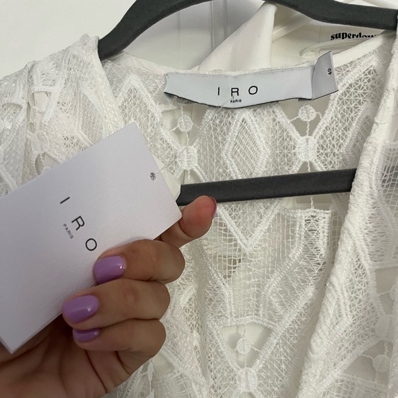 White short lace dress from IRO Paris - Picture 3 of 6